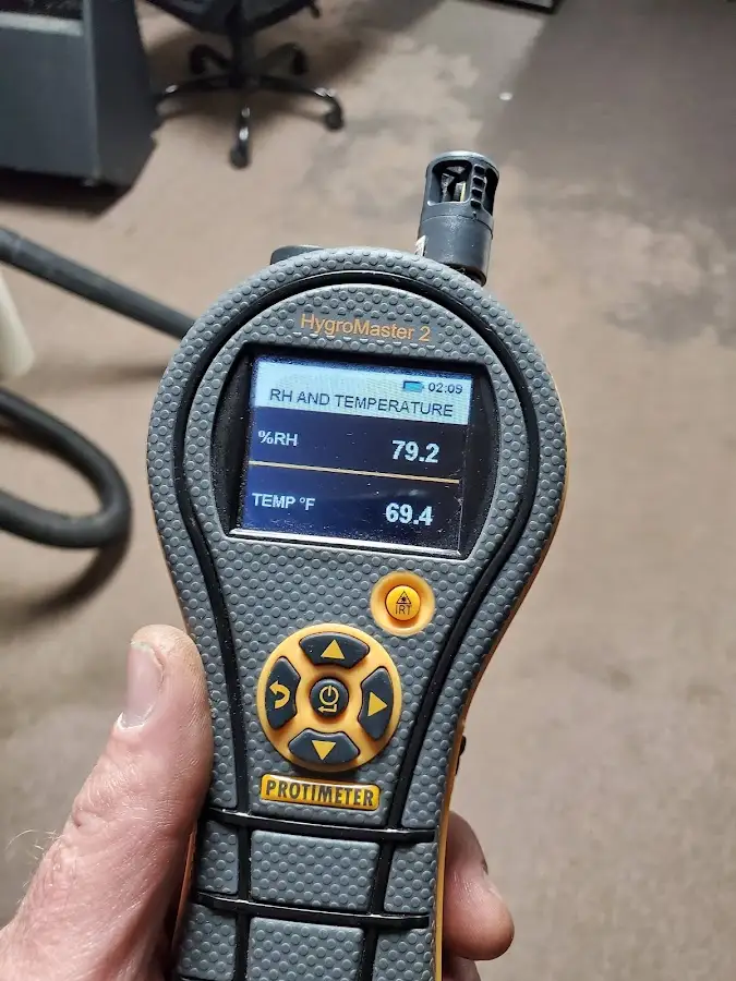 Moisture meter humidity assessment for Fire & Smoke Damage Restoration in South Apopka